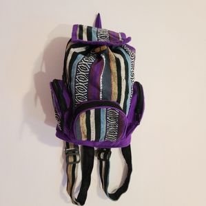 Mexican Blanket Backpack